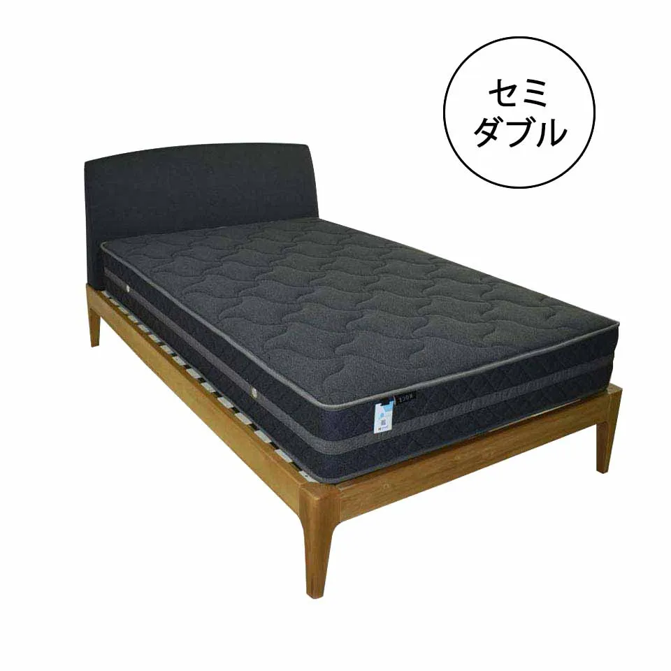 ベッドCNT120【シングルポケットコイルマットレス】【セミダ...